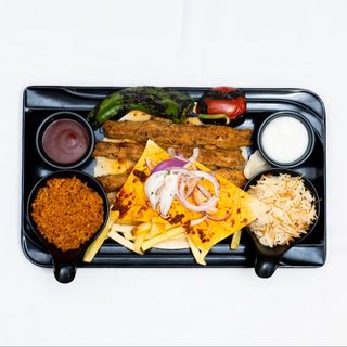 Kebab de poulet grillés