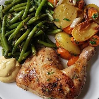 Poulet rôti 