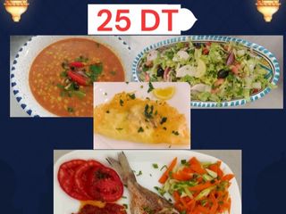 Menu Complet Daurade ou Loup Grillé