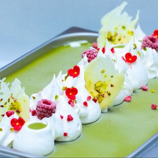 Chocolat pistache blanc