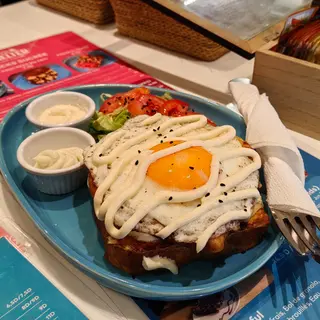Fench Toast Oeuf Mayo ou Ricotta
