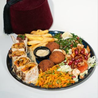 Plat Falafel Arabi