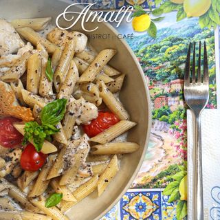 Penne Poulet Pesto