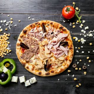 Pizza Moyenne 4 Saisons