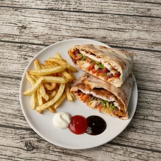 Makloub Escalope Panée