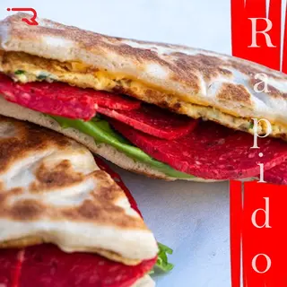 Chapati Salami Bœuf