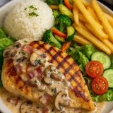 Poulet Sauce Champignon