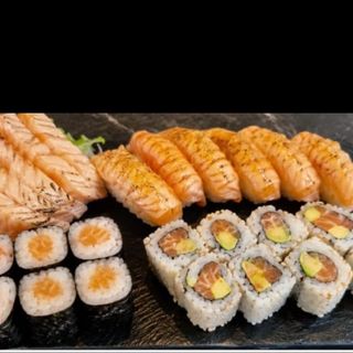Assortiment saumon  Cuit 24 pieces