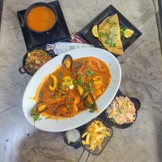 Ojja fruits de mer (عجة غلال البحر)