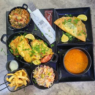 Plat Escalope Grillé ( صحن إسكالوب مشوي)