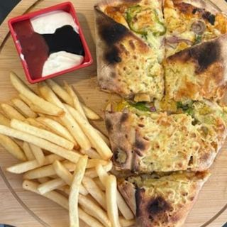 Cornet escalope pané