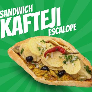 Sandwich Kafteji Escalope