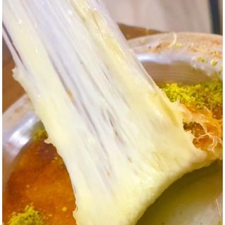 Kunafa au fromage Akkawi familiale