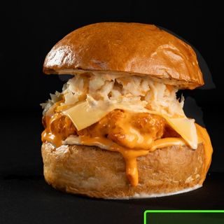 Dynamite chkn burger