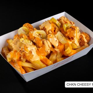 Chicken cheesy . Fries