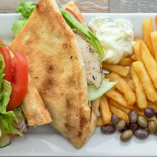 Ma9loub thon frite
