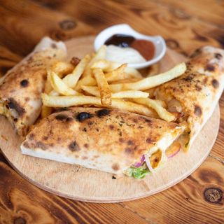 Baguette farcie escalope pané 