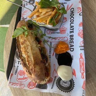 Bakhano escalope pannée