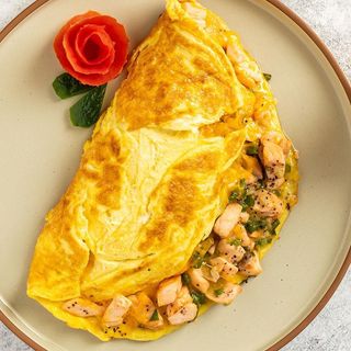 Omlettes saumonette