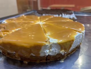 Cheesecake caramel