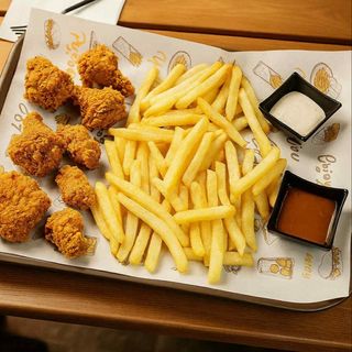 King Sharing Buckets 4