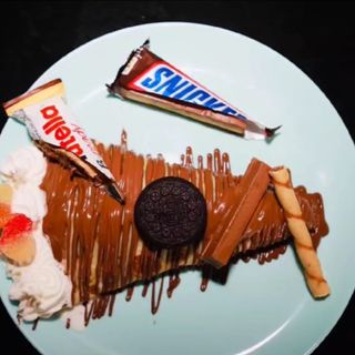 Crêpes Nutella oreo