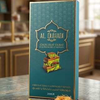 Tablette chocolat Dubaï