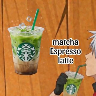 Matcha Espresso latte