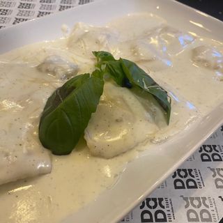Raviolis au fromage à la crème 
