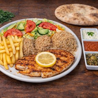Plat escalope grillée
