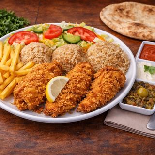 Plat crispy chicken