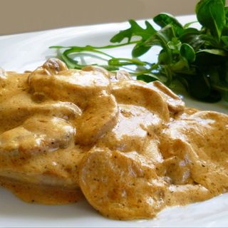 Escalope à la crème