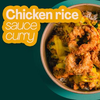 Chick'n Rice Sauce Curry