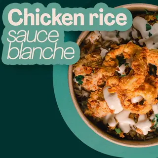 Chick'n Rice Sauce Blanche