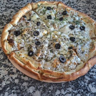 Pizza margueritta+ frite