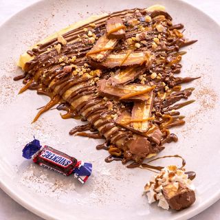 Crêpe Nutella Snickers