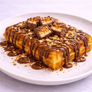 Gaufre Nutella Snickers