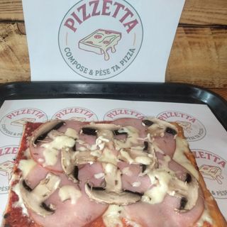 Tranche Pizza (250g - 300g) jambon fumé Champignons