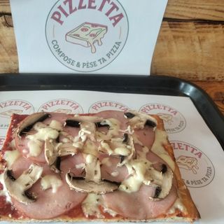 Pizzas Plateau (8 Personnes) jambon fumé Champignons