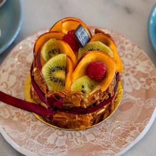 Le Crousti-fruits  décor pêche