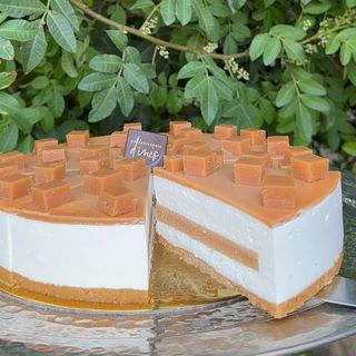 Cheesecake caramel
