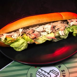 Sandwich Poulet Effiloché