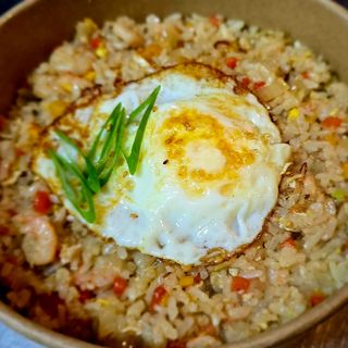 Riz Sauté Aux Crevettes