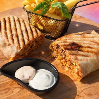 Trad’wich mozzarella chwarma