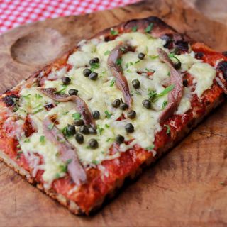 Pizza 1/8 Plateau Anchois