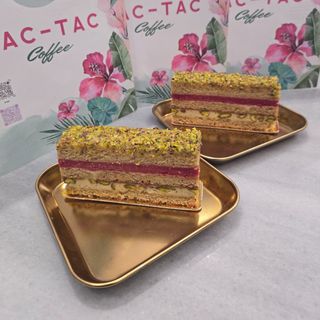 Gâteau Pistaches Framboise