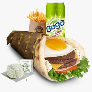 Menu naan suprême
