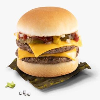 Burger double chesse