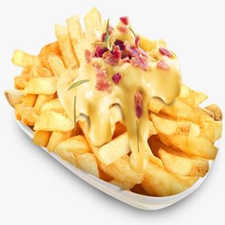 Frites cheddar & bacon