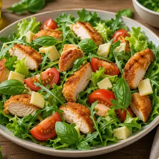 Salade pollo verde